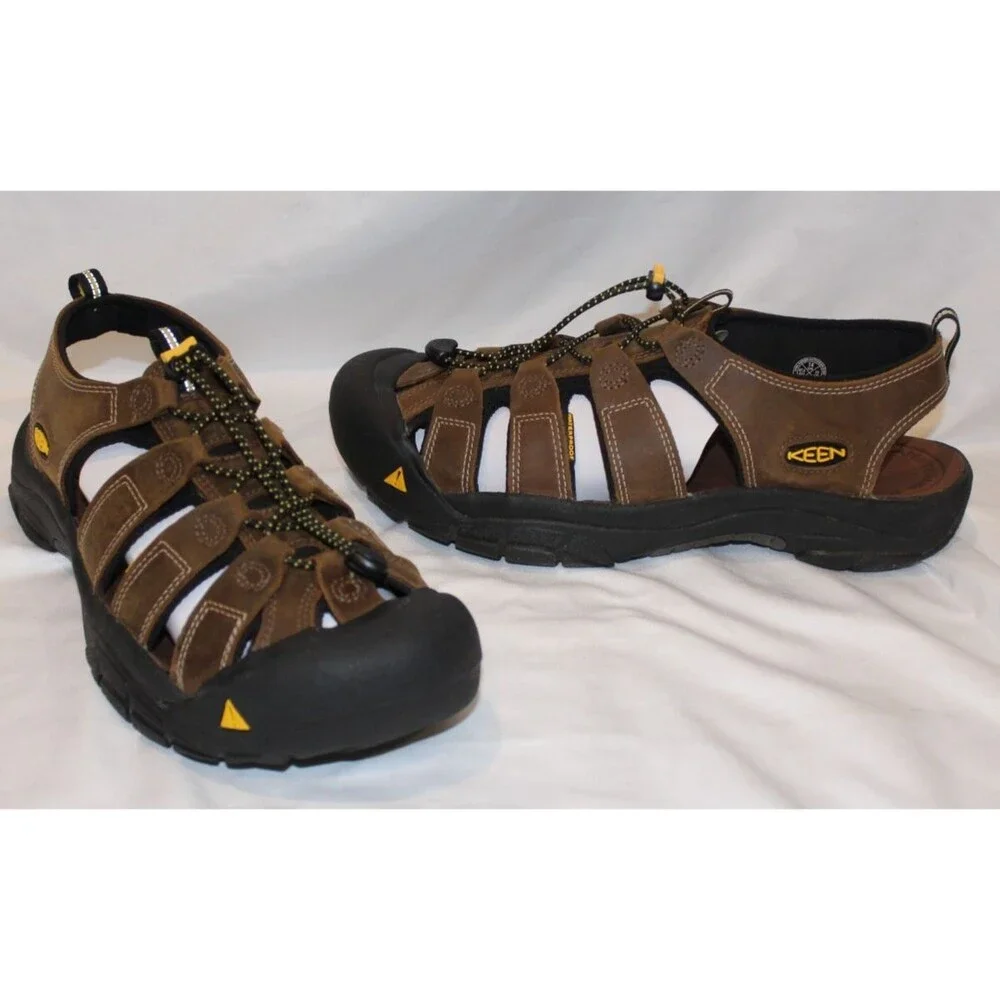 Keen Newport H2 Waterfront Sandal Bison Brown Men's Size 14 15‎ NWB